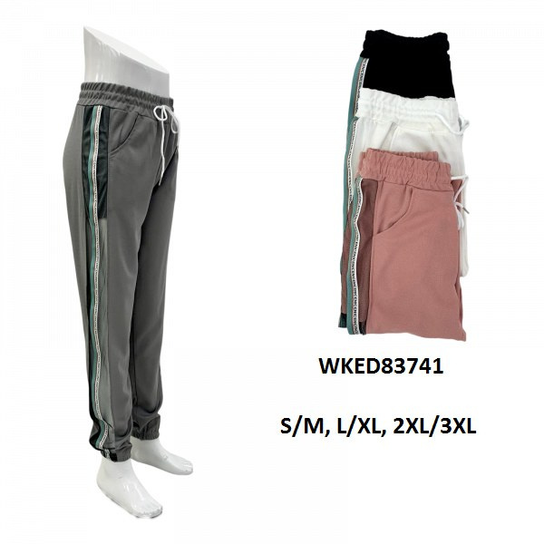 Women's pants model: WKED83741 (sizes: S/M, L/XL, 2XL/3XL)