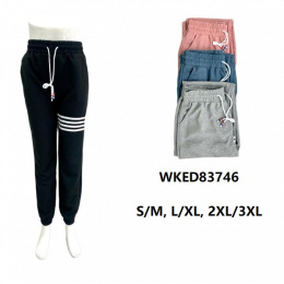 Women's pants model: WKED83746 (sizes: S/M, L/XL, 2XL/3XL)
