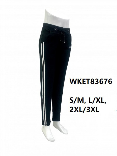 Women's pants model: WKET83676 (sizes: S/M, L/XL, 2XL/3XL)