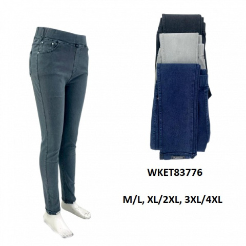 Women's pants model: WKET83776 (sizes: M/L, XL/2XL, 3XL/4XL)