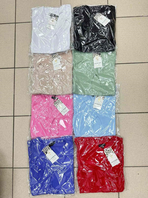 Bluzka damska PRĄŻEK z krótkim rękawem - rozm. UNI