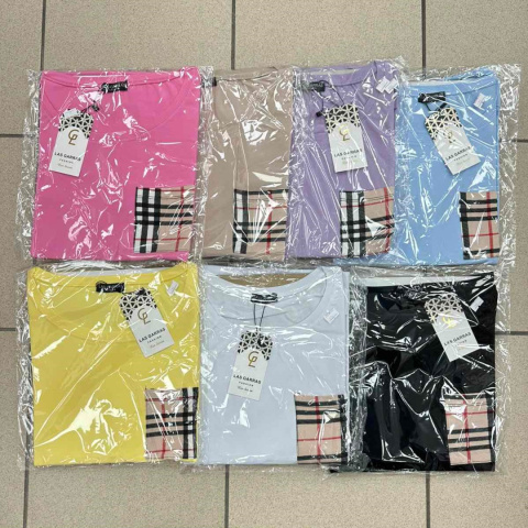 Bluzka damska z krótkim rękawem - rozm. UNI