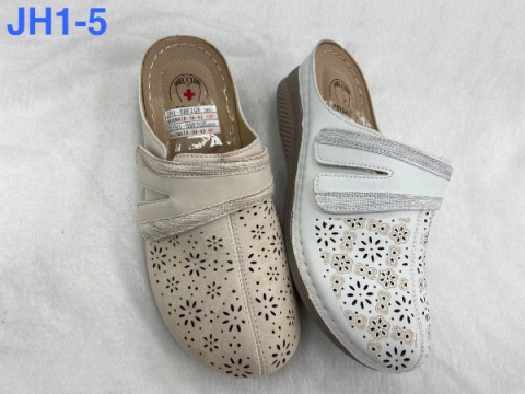 Damskie buty - klapki model: JH1-5 rozm. 36-41 (12P) i 39-43 (8P)