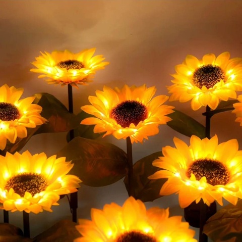 Garden lamps, solar - sunflower