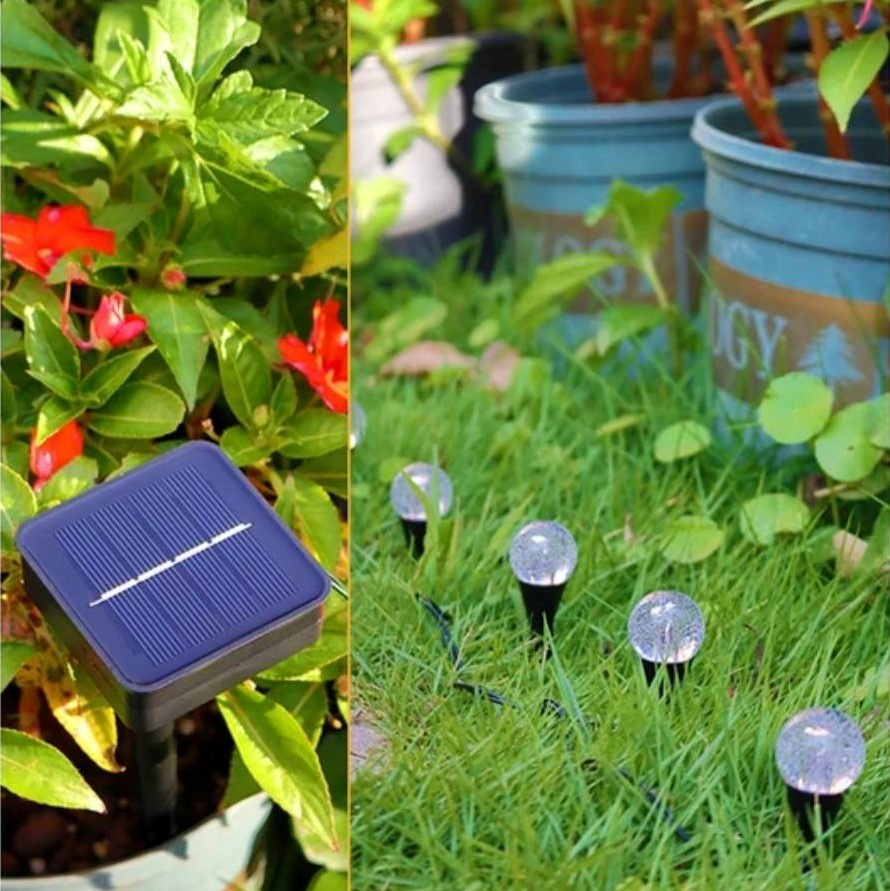 Garden lamps, solar lamps - bubbles 30 LED