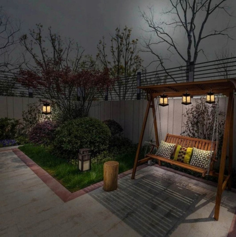 Lampy ogrodowe, solarne - latarenki