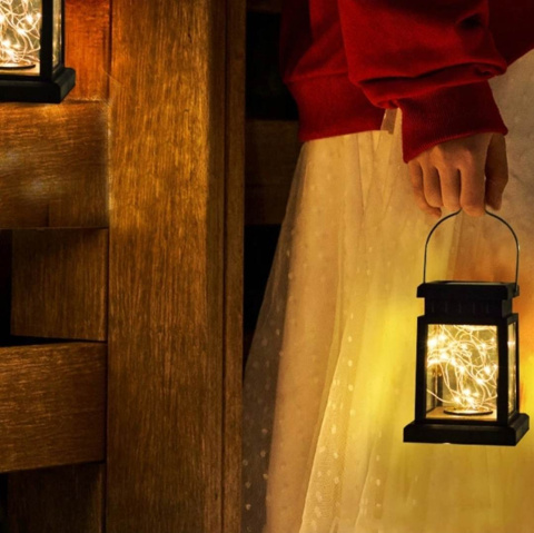 Lampy ogrodowe, solarne - latarenki