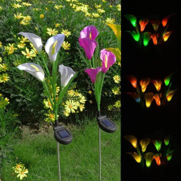 Garden lamps, solar - lily