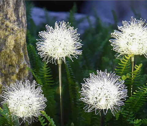 Garden lamps, solar - garlic