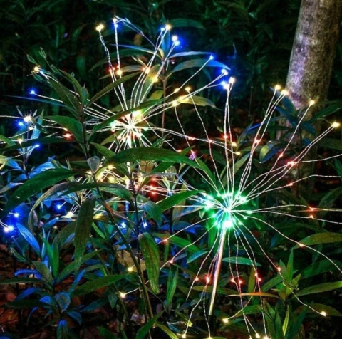 Lampy ogrodowe, solarne - jeżyki