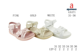 Apawwa children's sandals size: 31-36