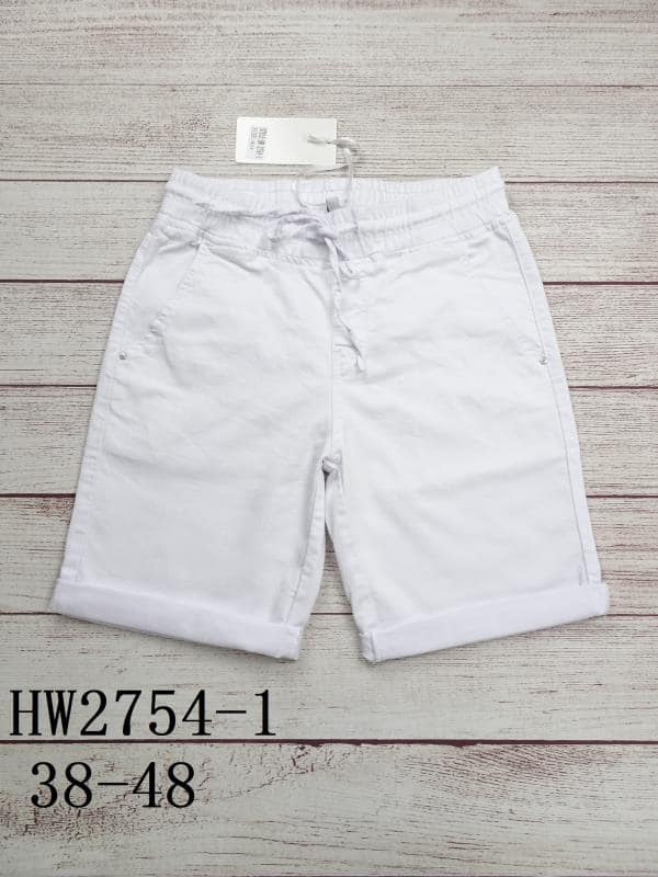 Women's denim shorts model: HW2754-1 (sizes 38-48)