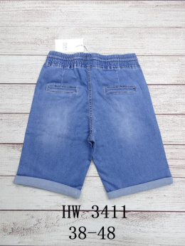 Women's denim shorts model: HW3411 (sizes 38-48)