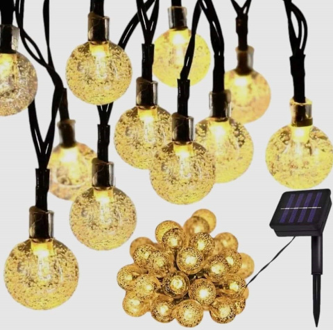Garden lights, solar lights - garland of 40 LED