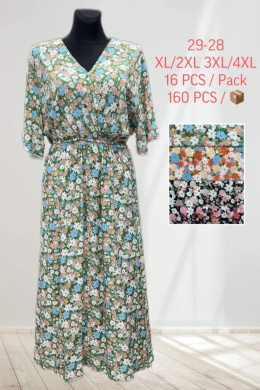 Women's dress for summer size XL/2XL, 3XL/4XL