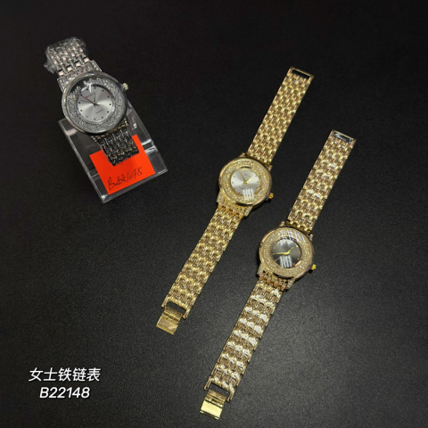Zegarki damskie na metalowej bransolecie, model: B22148