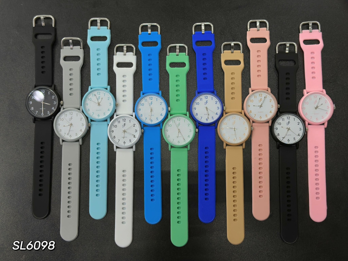 Women's watches on silicone strap, model: SL6098