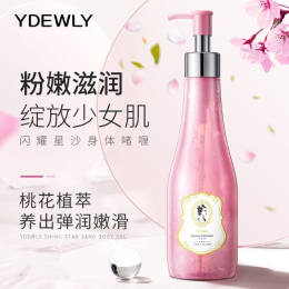 Moisturizing body gel with peach blossom extract by YDEWLY