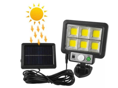 LED 100W street wall-mounted solar lamp BL-T90-6COB