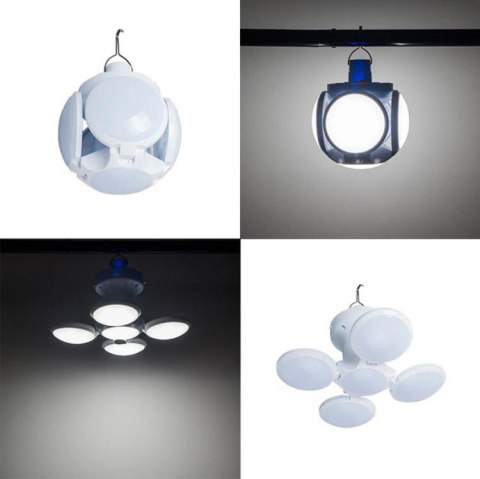 Przenośna i składana lampa solarna BL-2029