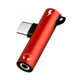 USB-C + AUX JH-027 TYPE-C phone adapter