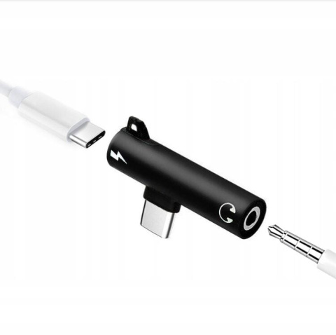 Adapter do telefonu USB-C + AUX JH-027 TYP-C