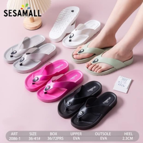 Women's flip-flops for summer size 36-41