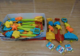 Set of children's sandbox toys