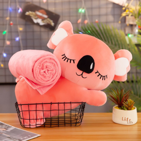 Mascot, 3-in-1 pillow with hidden microfiber blanket, size 100x160 cm.