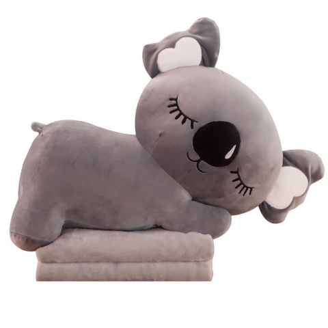 Mascot, 3-in-1 pillow with hidden microfiber blanket, size 100x160 cm.