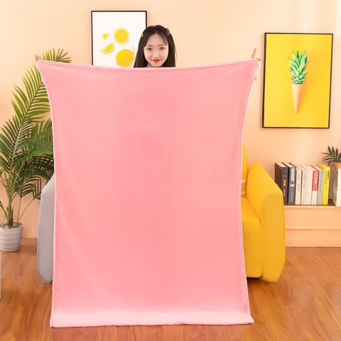 Mascot, 3-in-1 pillow with hidden microfiber blanket, size 100x160 cm.