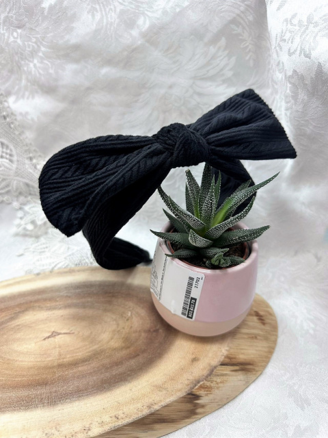 Opaski do włosów z węzłem