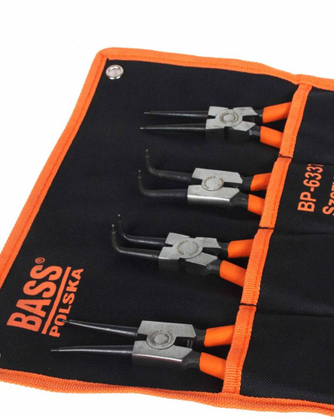 Szczypce Segera 7", zestaw 4 szt.