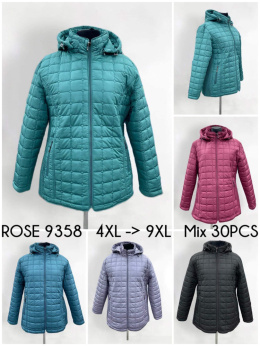 Women's fall/winter jackets size 4XL-9XL model: ROSE 9358