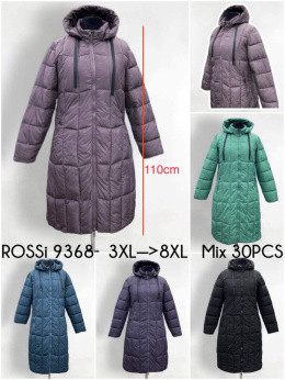 Women's fall/winter jackets size 3XL-8XL model: ROSSi 9368