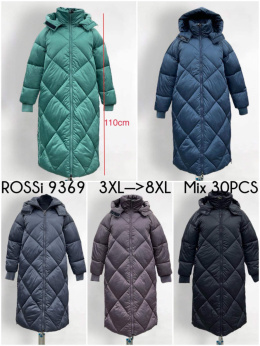 Women's fall/winter jackets size 3XL-8XL model: ROSSi 9369