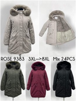 Women's fall/winter jackets size 3XL-8XL model: ROSE 9383