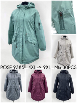 Women's fall/winter jackets size 4XL-9XL model: ROSE 9385