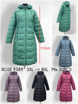 Women's fall/winter jackets size 3XL-8XL model: ROSE 9389
