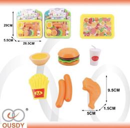 Kitchen toy set - food items