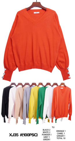 Women's sweater model: XJ35#