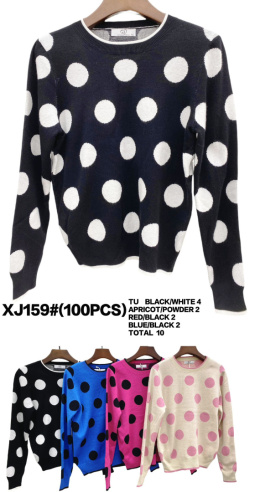 Women's pea sweater model: XJ159#