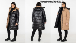 Women's winter jackets reversible XL-5XL