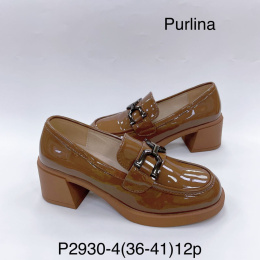 Women's moccasins on a post model: P2930-4 (36-41)
