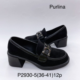Women's moccasins on a post model: P2930-5 (36-41)