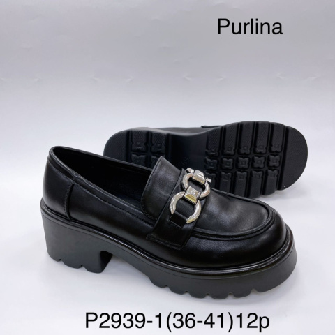 Women's moccasins, loafers model: P2939-1 (36-41)
