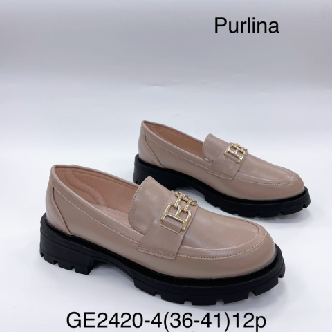Women's moccasins, loafers model: GE2420-4 (36-41)