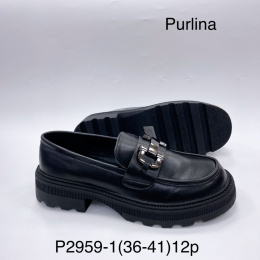 Women's moccasins, loafers model: P2959-1 (36-41)
