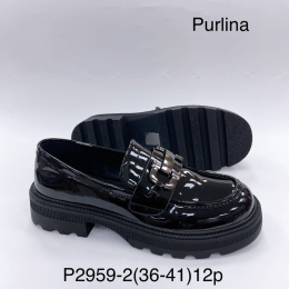 Women's moccasins, loafers model: P2959-2 (36-41)