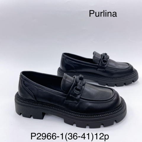 Women's moccasins, loafers model: P2966-1 (36-41)